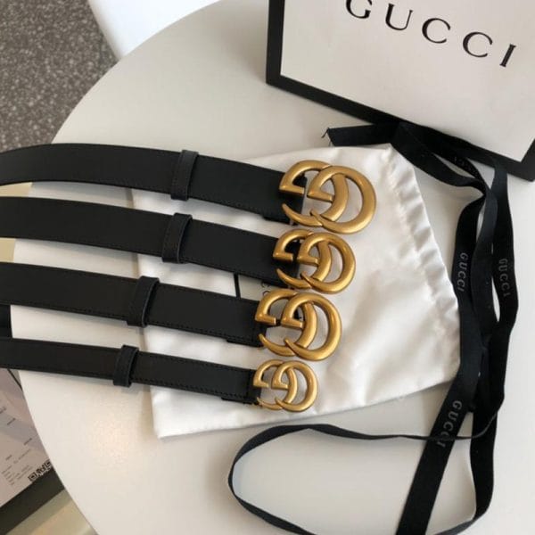 CLASSIC VINTAGE BELT GOLD& BLACK