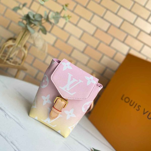 TINY BACKPACK M45764 PINK/BLUE