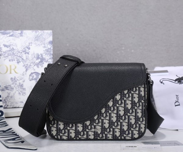AAA-Oblique Mini Saddle Messenger Bag