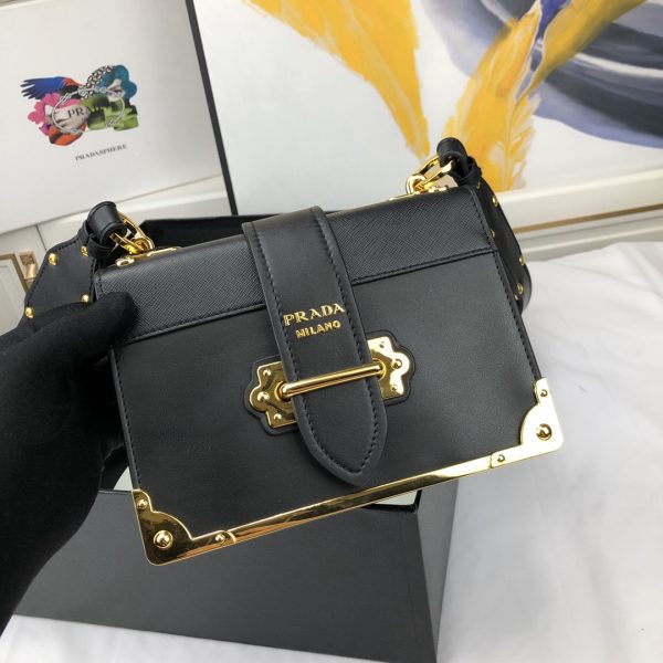 Leather Cahier Bag 1BD045