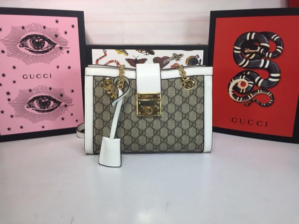 Padlock small shoulder bag 498156