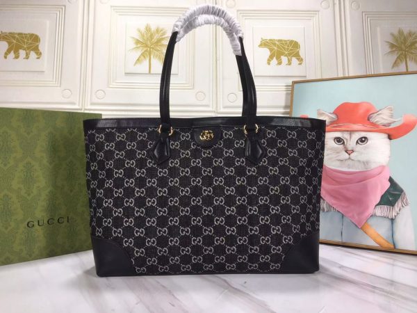 Ophidia medium tote with Web- Black