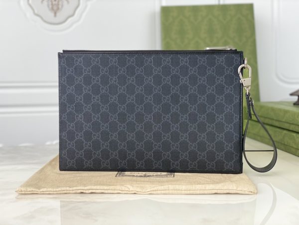 Black Canvas Pouch