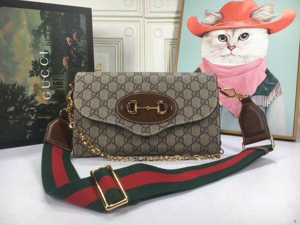 Double G Horsebit 1955 small bag- Beige