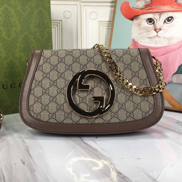 Blondie shoulder bag Brown/Red