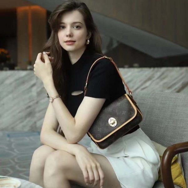 Tikal Pm Brown Monogram Shoulder Bag
