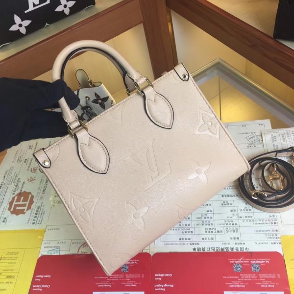 ONTHEGO PM M45653 BLACK/BEIGE/PINK