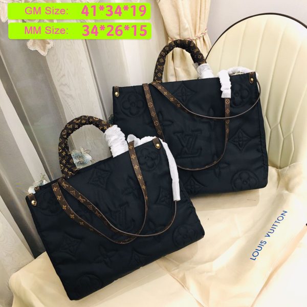 OnTheGO GM Tote Bag- Black