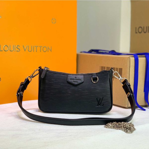 EASY POUCH ON STRAP BLACK/BEIGE M80471/M80479