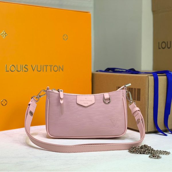 EASY POUCH ON STRAP PINK/BLUE M80483/M80480