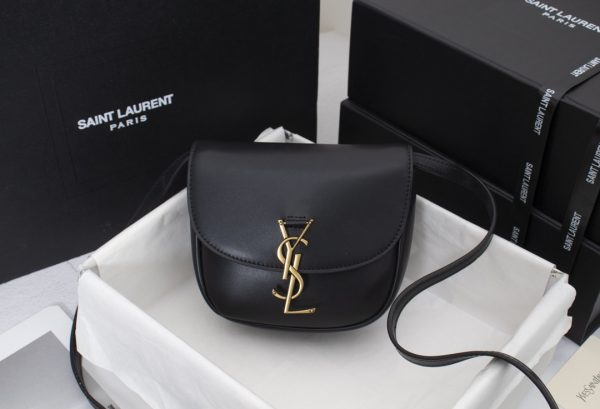 KAIA SMALL SATCHEL IN SMOOTH LEATHER
