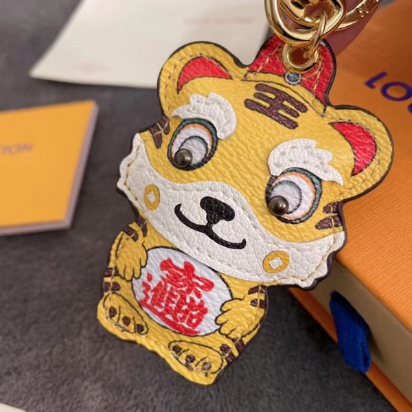 Tiger Bag Charm and Key Holder L012