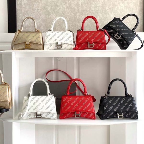 Hourglass XS Handbag With Rhinestones