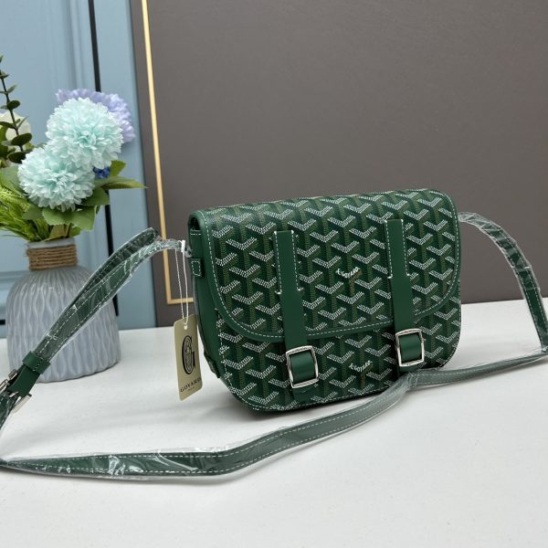 Classic Belvedere Messenger Bag Green