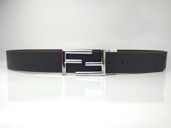BELT 3.8cm FE79-75 Silver