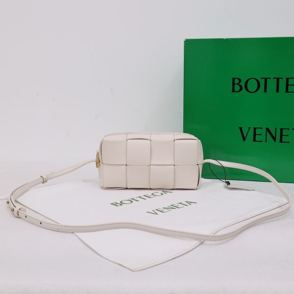 Mini Cassette Cross-Body Bag white