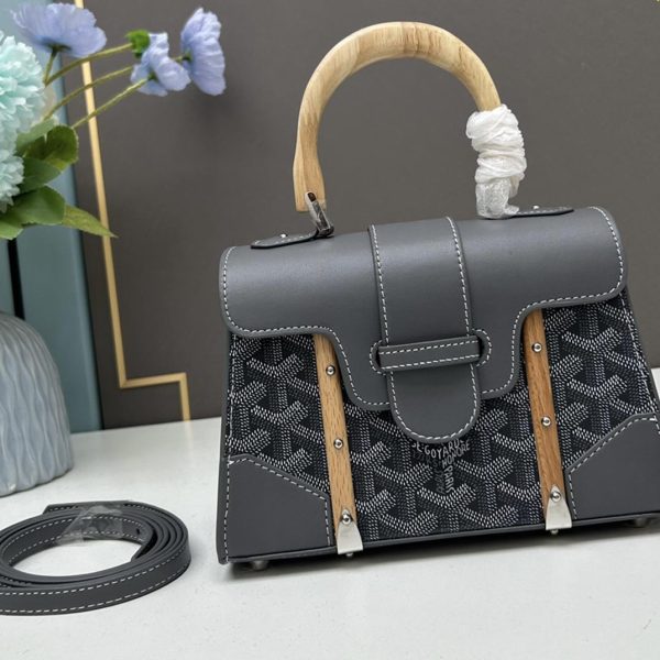 Saïgon Structuré Mini Bag Grey
