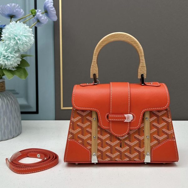 Saïgon Structuré Mini Bag Orange