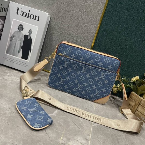 Denim Trio Messenger