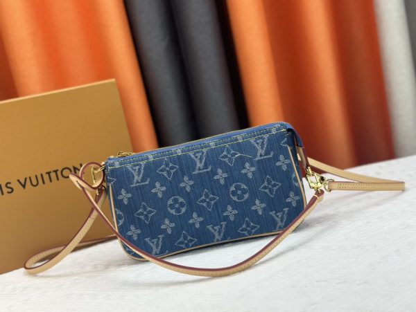 Denim Pochette Milla Bag