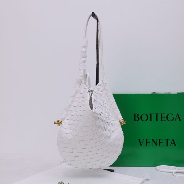 Small Solstice Shoulder Bag white