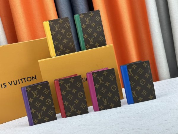 Monogram Macassar canvas Passport Cover