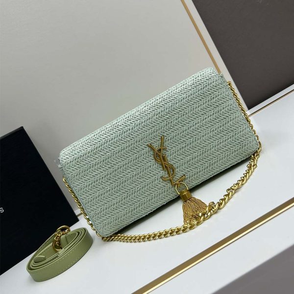 KATE 99 TASSEL IN RAFFIA green