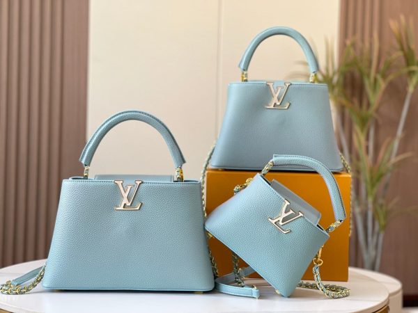 Capucines Mini/BB/MM Bag- Blue