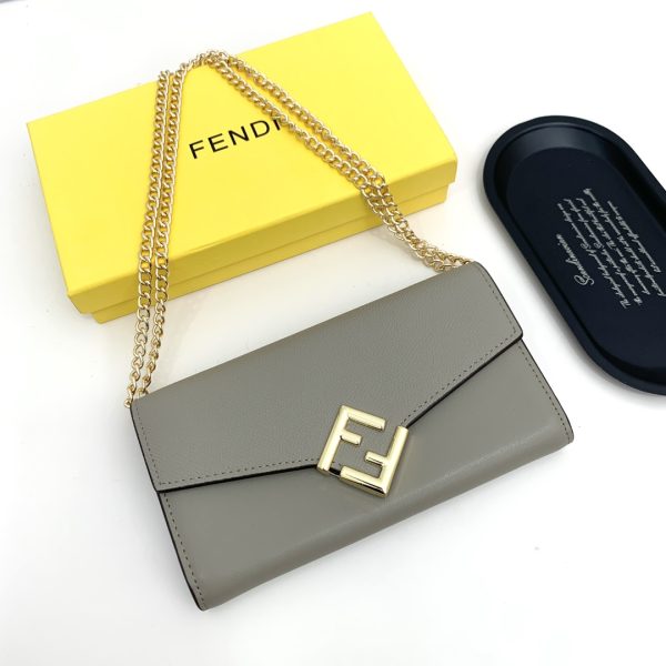 FF Diamonds Continental With Chain grey