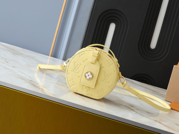 Mini Boite Chapeau yellow