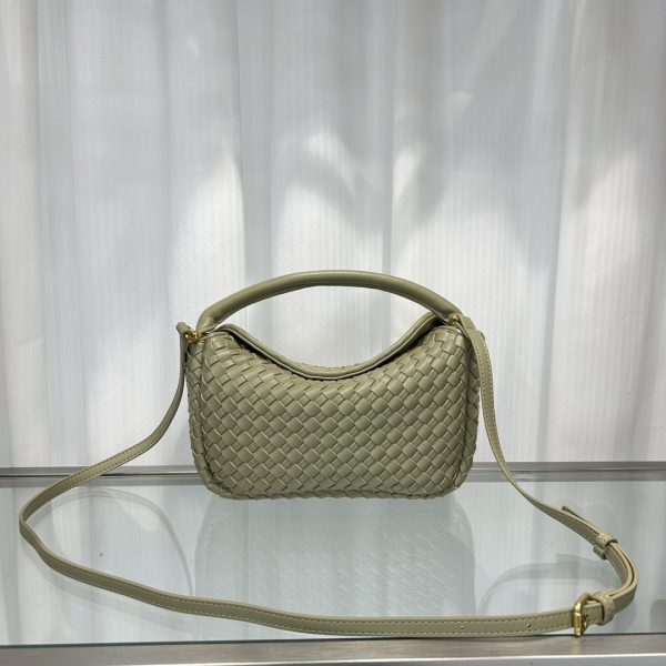 Small Cobble Top Handle green