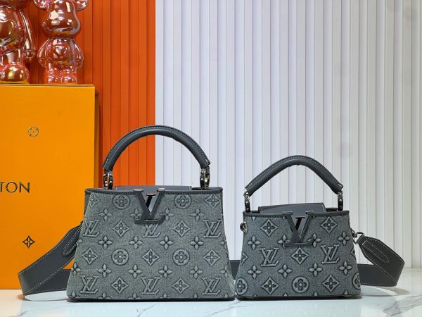 Denim Capucines Small/Mini