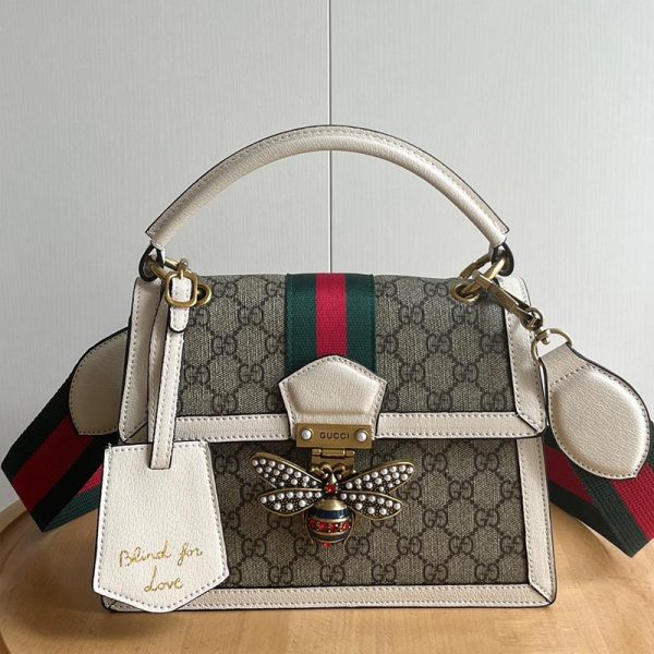 Queen Magret Bee Bag white