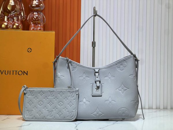 Monogram Empreinte grained CarryAll PM