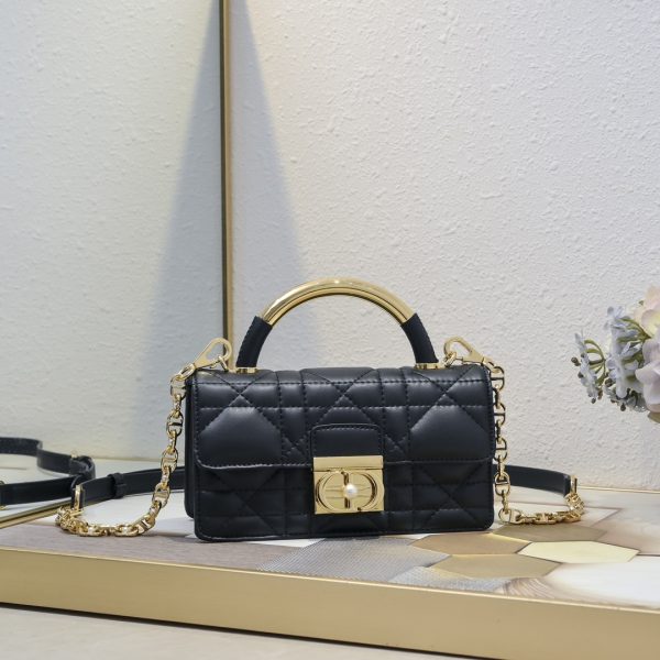 Mini Dior Ange Bag black