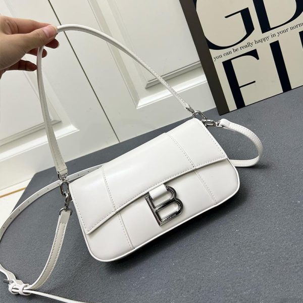 Hourglass Sling Bag Small white