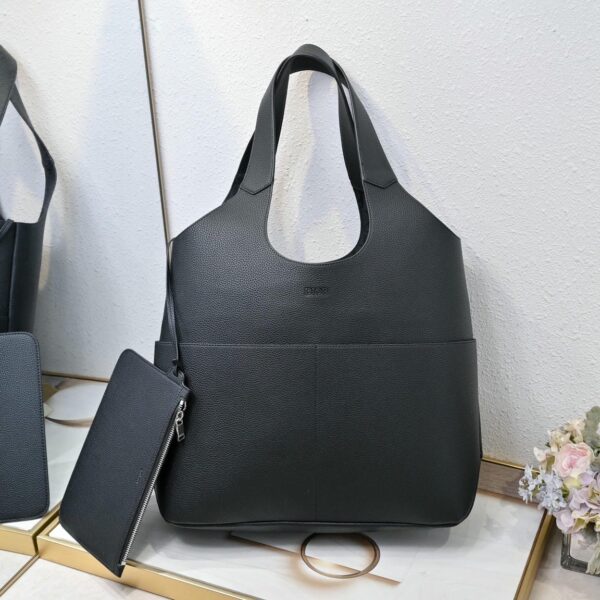 Dior Privé Tote Bag Black Dior Icons Calfskin