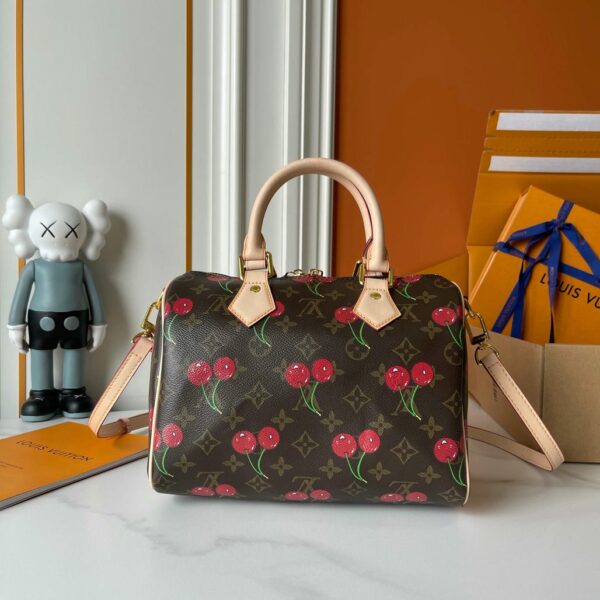LV x TM Speedy Bandoulière 25- Brown