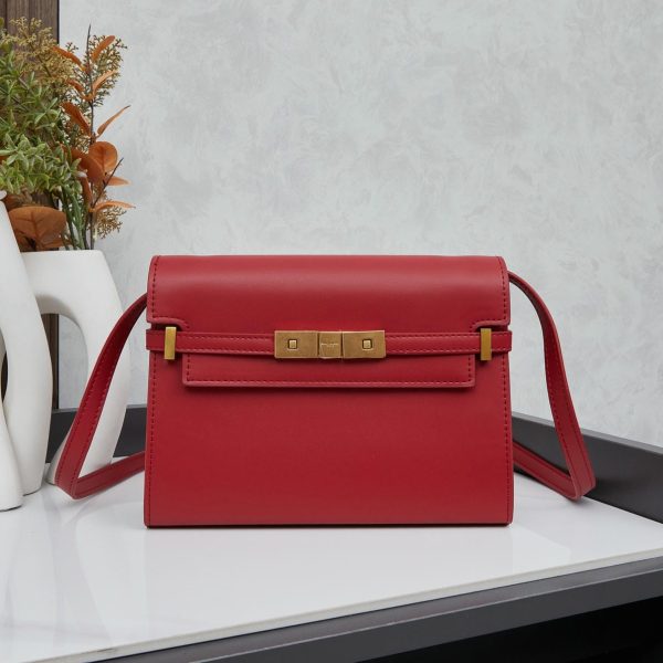 MANHATTAN small in BOX SAINT LAURENT Red