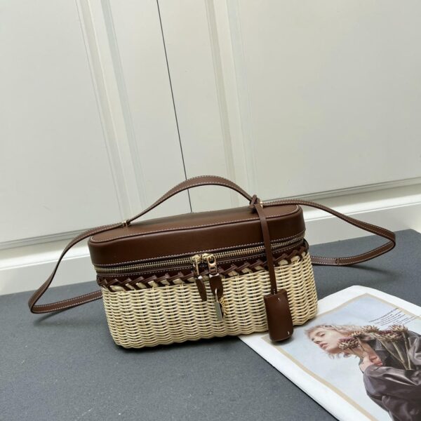 Extra Pocket L27 wicker- Coffee