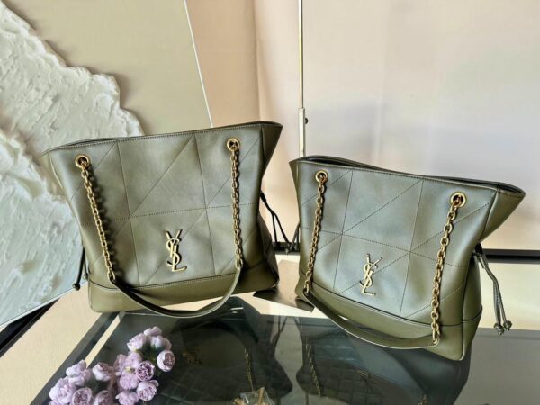 Jamie Shopping Tote Bag large/small green
