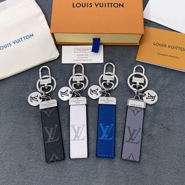 Monogram Key Holder Bag Charm