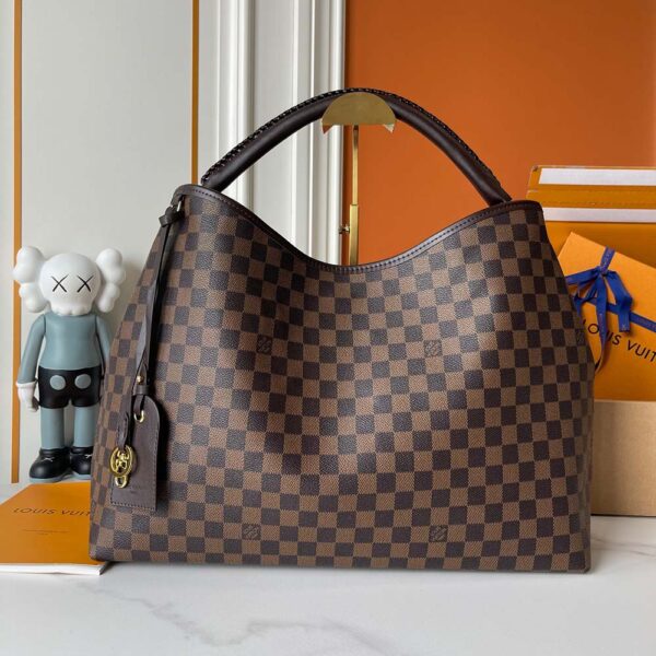 NEW Brown Damier Ebene Again Bag