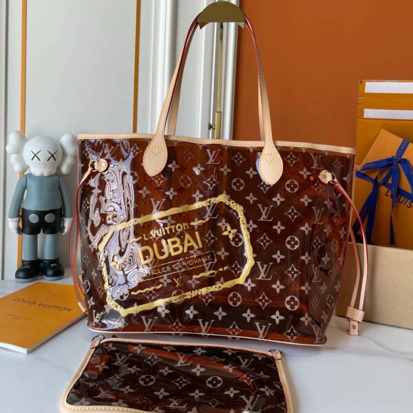 Neverfull MM Transparent Dubai yellow