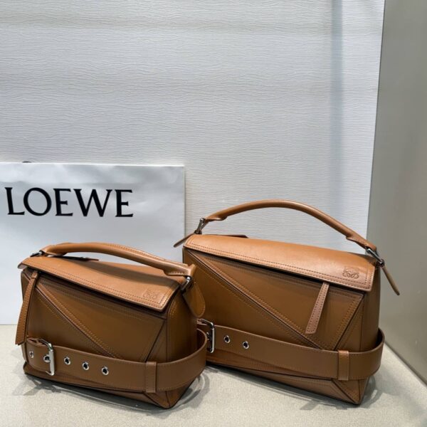 Puzzle Biker Bag Large/Small brown