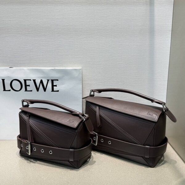 Puzzle Biker Bag Large/Small coffee