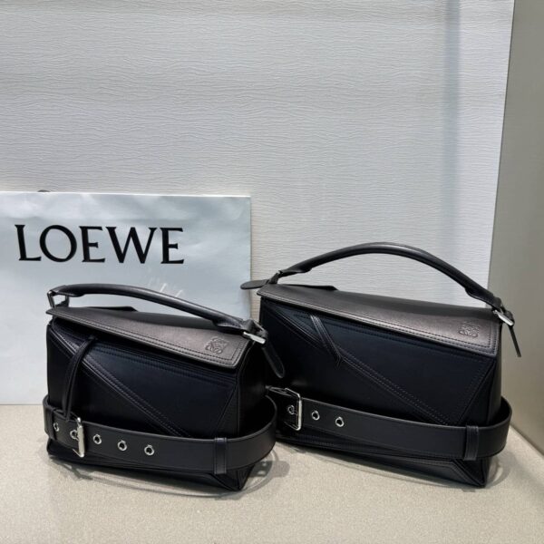 Puzzle Biker Bag Large/Small black