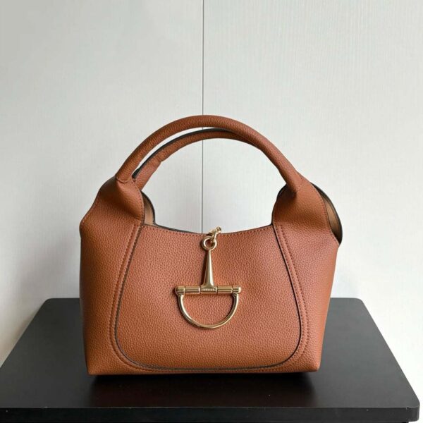 Gucci Softbit medium top handle bag Brown