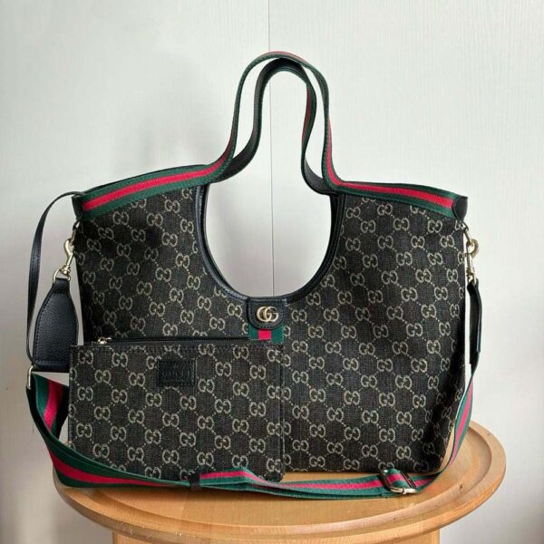 Gucci Giglio large tote bag Black