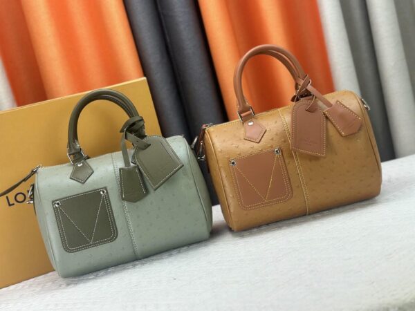 Speedy 25 Bandoulière ostrich leather
